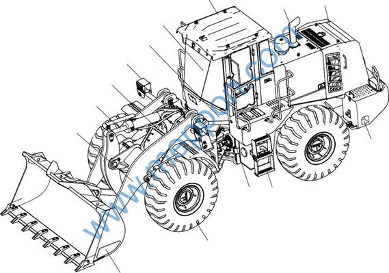 XCMG ZL50GN WHEEL LOADER PARTS MANUAL 01 Meppon Co Ltd