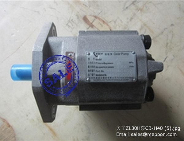 TIANGONG ZL30H GEAR PUMP CB-H40 HL40B 111040402 – Meppon Co., Ltd