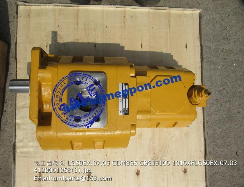 Gear Pump Lg50ex 07 03 Cdm855 Cbgj3100 1010 Xf Lg50ex 07 03 4120001058 Meppon Co Ltd