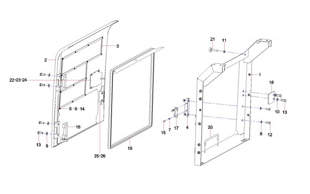 SANY SY140C SY140C1C2K EXCAVATOR parts catalog 08 – Meppon Co., Ltd